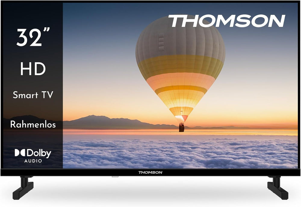 Televizor inteligent THOMSON FHD de 40 de inci (100 cm), Wi-Fi, control vocal, HDR10, Dolby Audio, tuner triplu (cablu/satelit/antenă), HDMI, USB, 1 GB RAM, 4 GB Flash – 40FT2S35