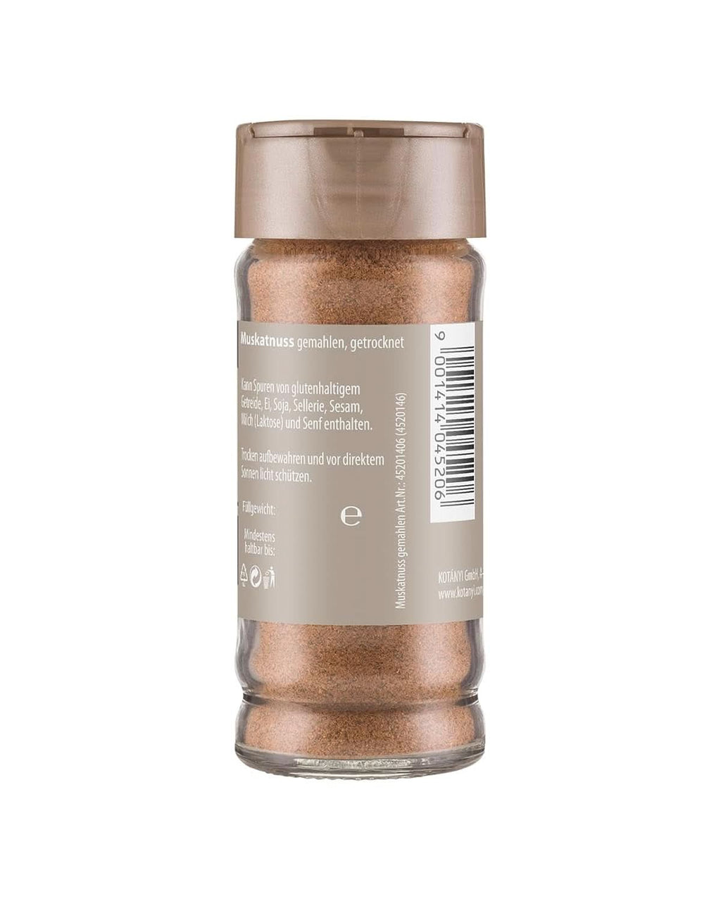 KOTÁNYI Nucșoară măcinată - 37 grame Condimente Naty Shop