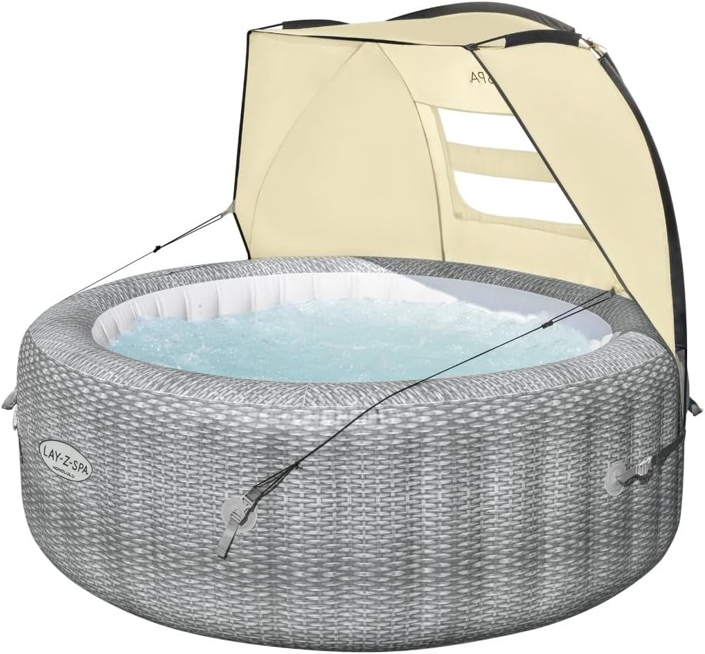 Copertină de parasolar Bestway LAY-Z-SPA, 183 x 94 x 109 cm