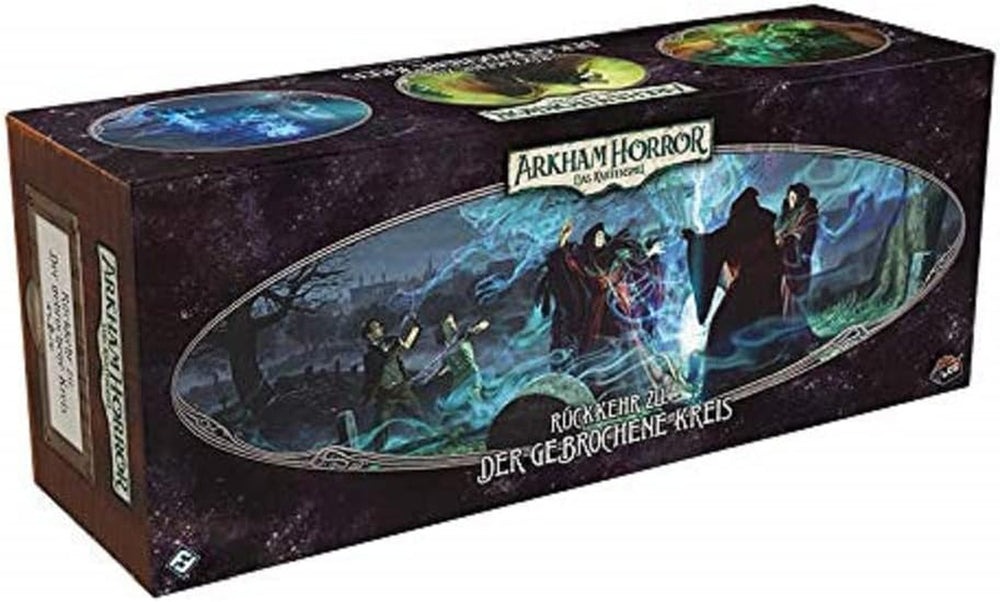 Fantasy Flight Games, Arkham Horror: LCG, Joc de bază, Joc pentru experți, Joc de cărți, 1-4 jucători, Vârste 14+, 45+ minute, Germană, Multicolor, Colorat