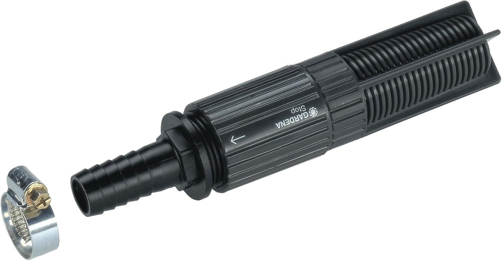 Conector furtun aspirație Gardena 25 mm (1 inch): Conector pompă cu clemă furtun pentru conectare etanșă la furtunul de aspirație (1724-20)