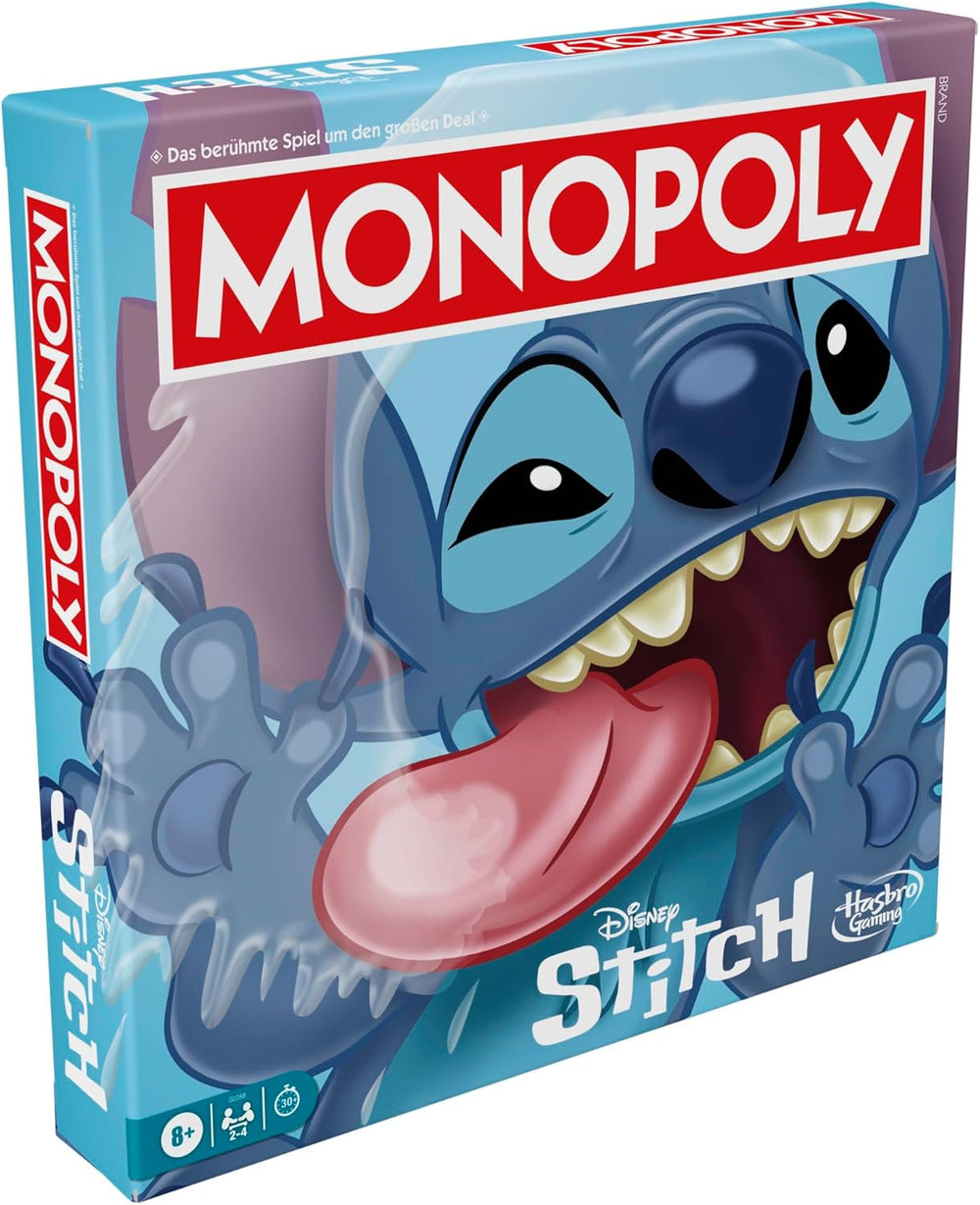 Joc de societate Monopoly Disney Stitch Edition - Versiunea germană
