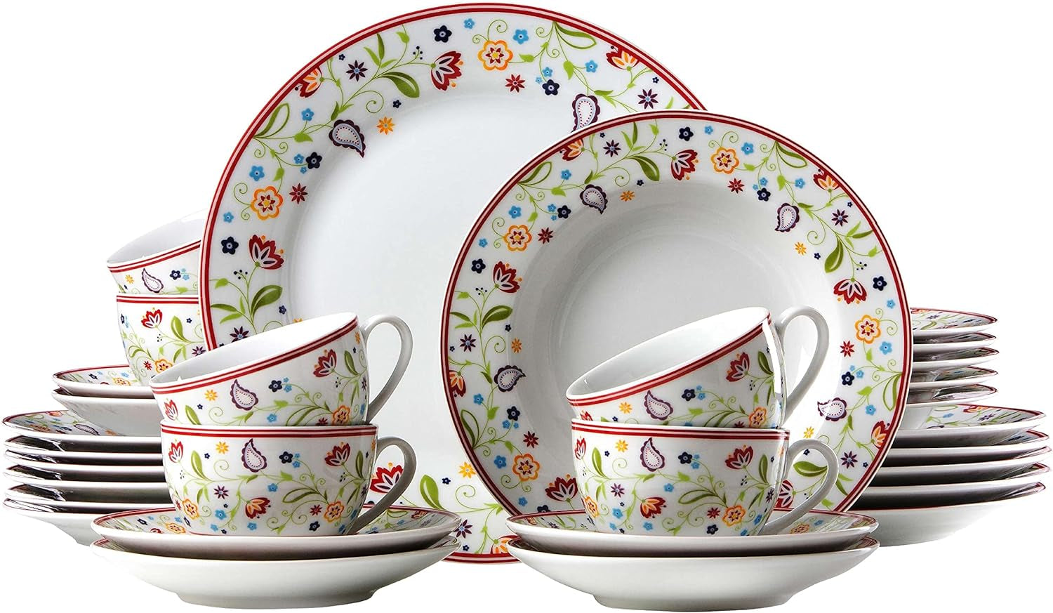 Ritzenhoff & Breker Kaffeeservice Doppio Shanti, 18-Teilig Seturi vesela masa Naty Shop Kombiservice