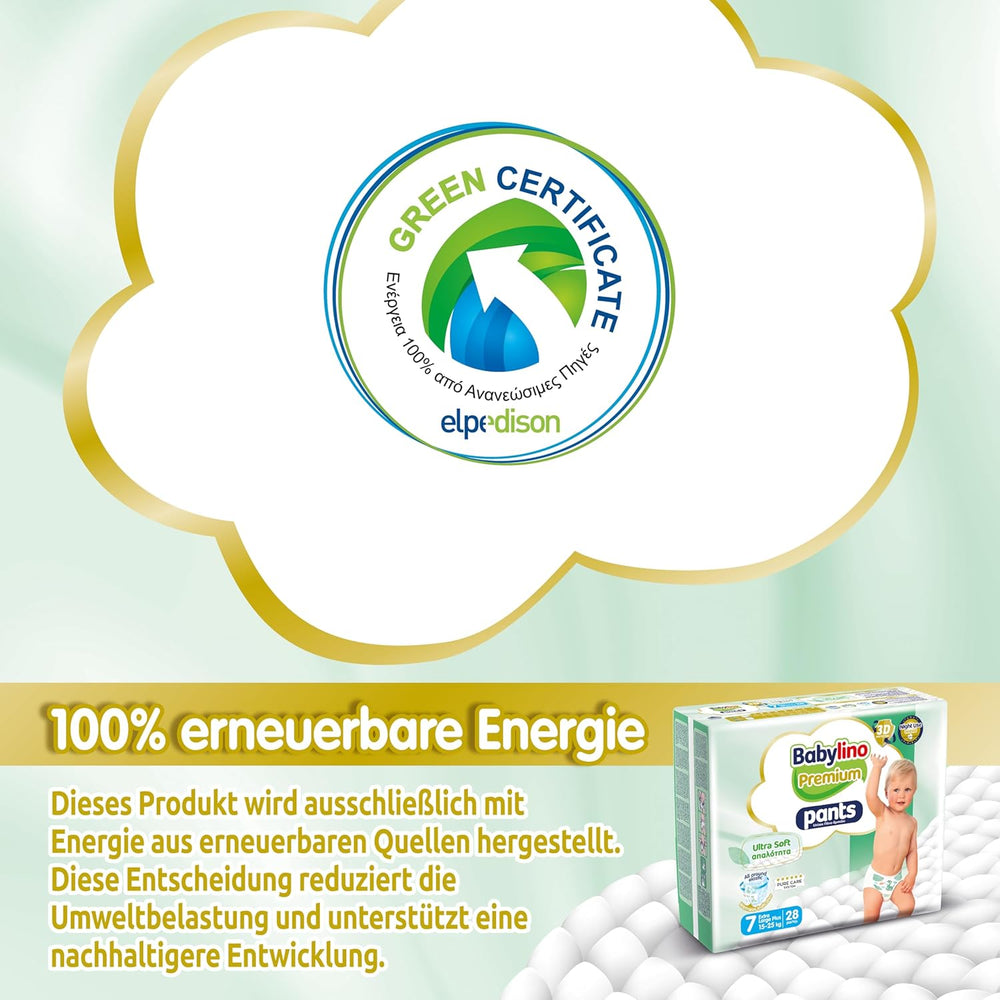 Pantaloni Premium, mărimea 7, cu filtru ultra-moale, XL Plus (15-25 kg), 28 bucăți