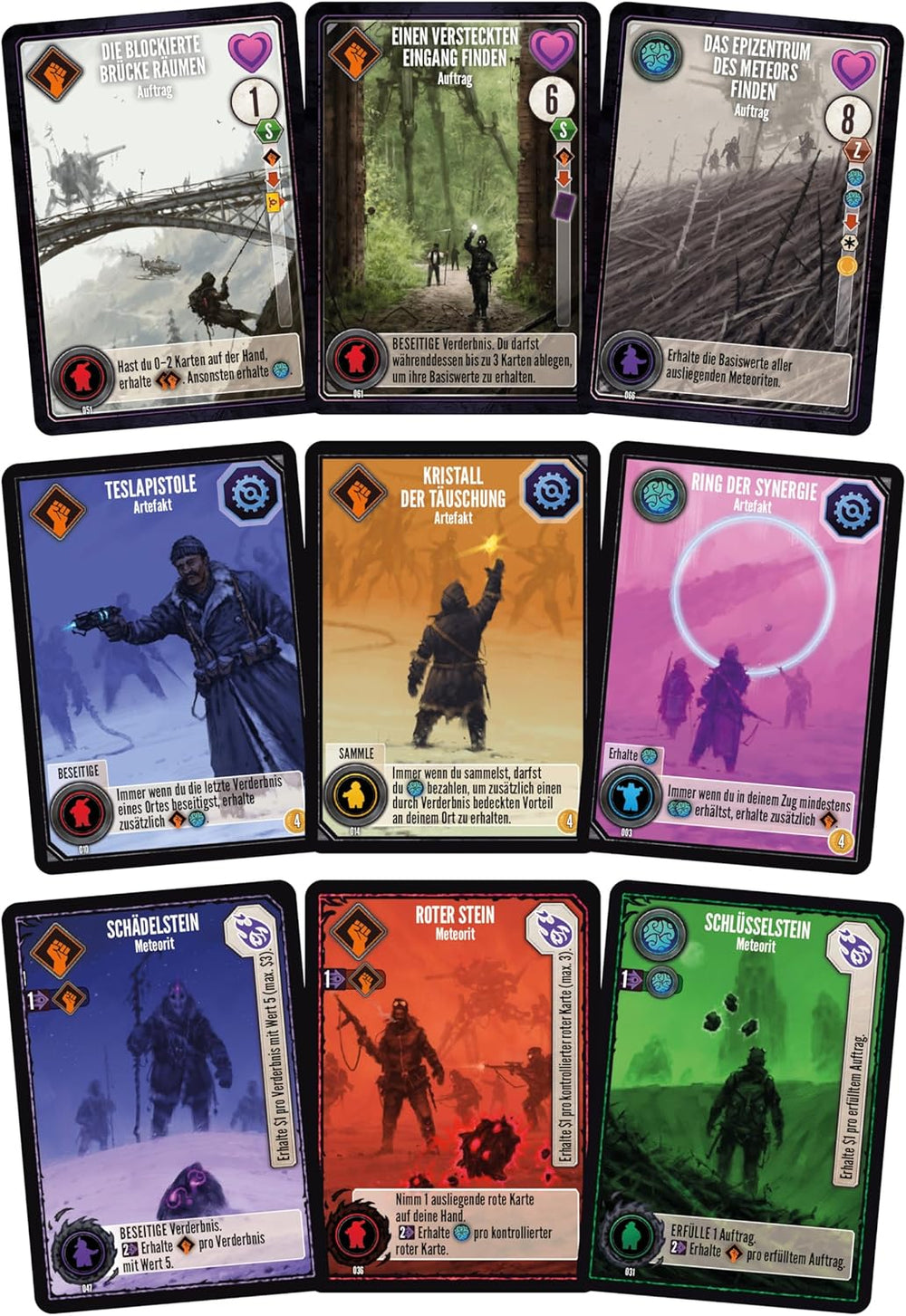 Feuerland Spiele 31025 Joc de masă Expeditions, tonuri pământești