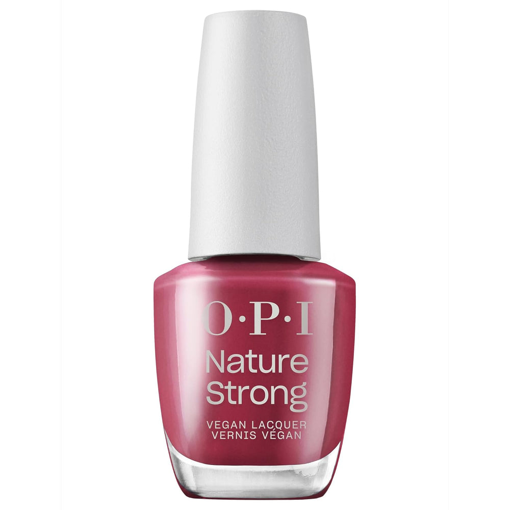 OPI Nature Strong Red and Orange Shades – ojă de lungă durată cu o formulă vegană, inovatoare, care conține ingrediente naturale – pentru unghii strălucitoare