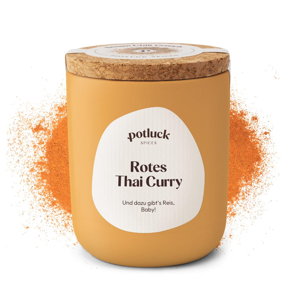 Potluck | Umami Crunch | Würzmischung im Keramiktopf | 75 g | Vegan, glutenfrei und mit natürlichen Inhaltsstoffen