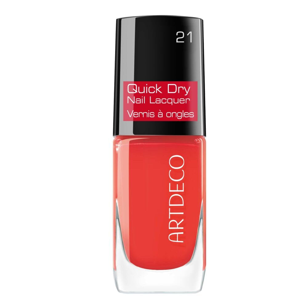 Lac de unghii ARTDECO Quick Dry, ojă cu uscare rapidă în 12 culori de ojă, vegan, 1 x 10 ml