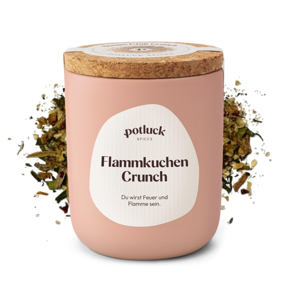 Potluck | Stullen Spice | Gewürzzubereitung im Keramiktopf | 60 g | Vegan, glutenfrei und mit natürlichen Inhaltsstoffen