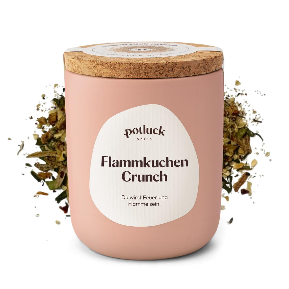 Potluck | Stullen Spice | Gewürzzubereitung im Keramiktopf | 60 g | Vegan, glutenfrei und mit natürlichen Inhaltsstoffen