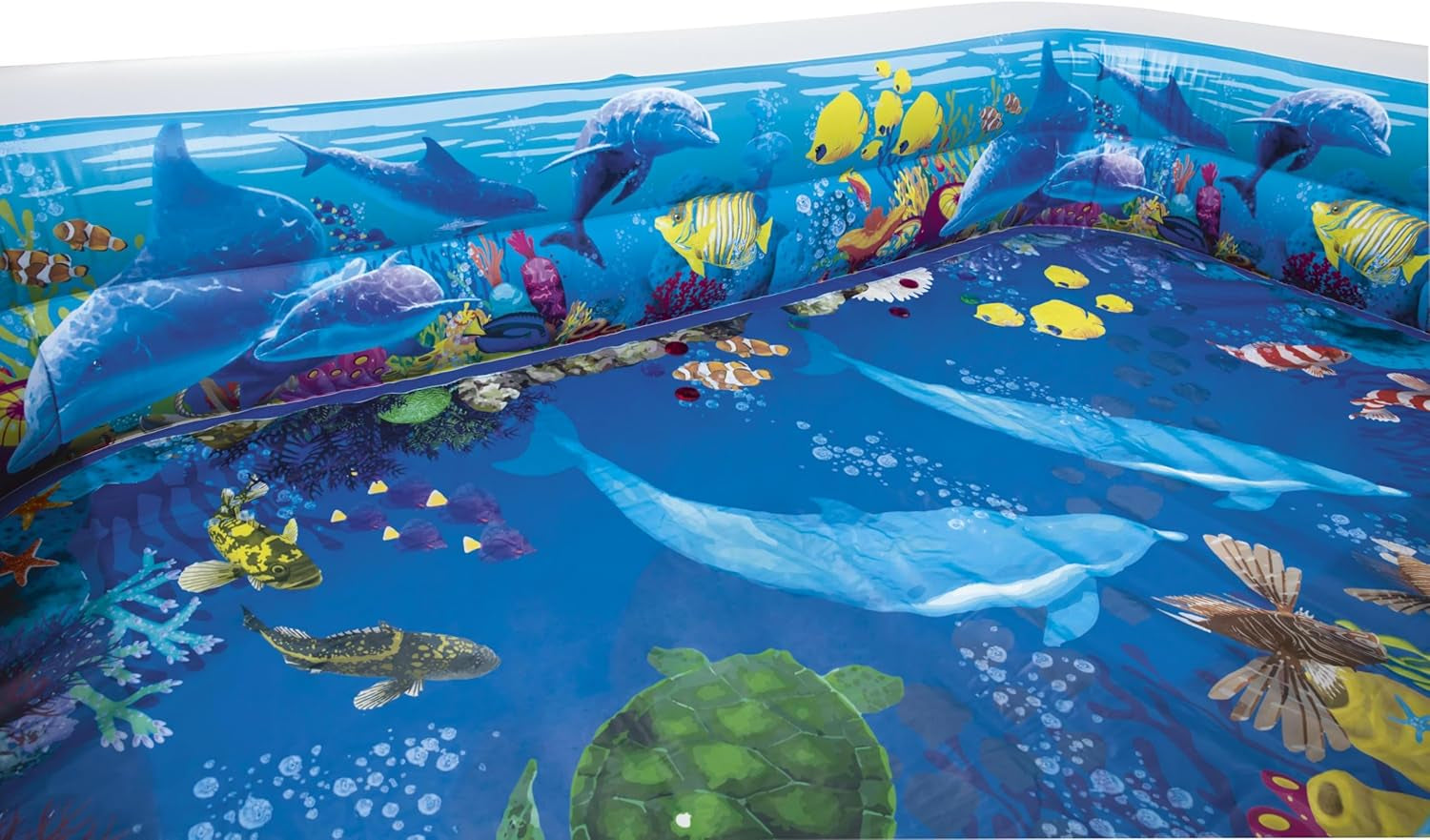 Piscină Bestway Family, Aventură 3D, 262 x 175 x 51 cm, 54177, Multicoloră
