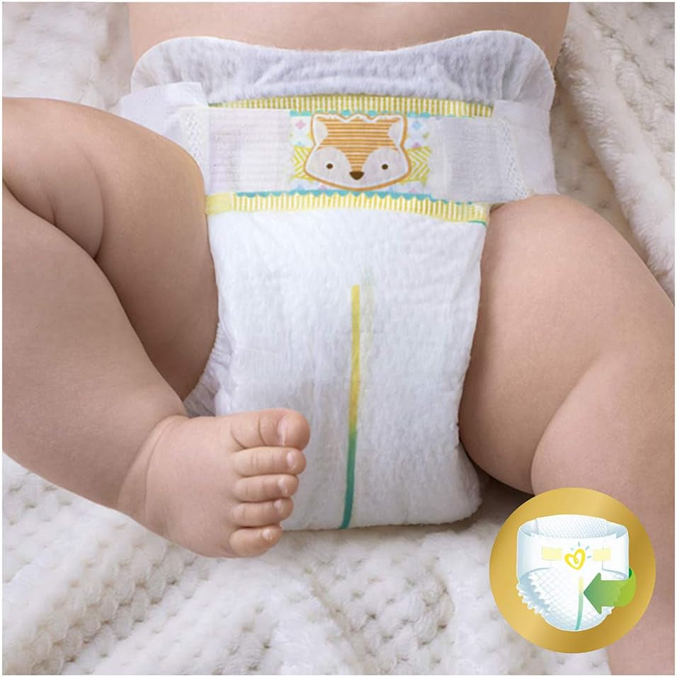 Scutece Pampers Mărimea 0 (<3 kg), Scutece Premium Care, 30 bucăți, Cel mai bun confort și protecție pentru pielea sensibilă de la Pampers