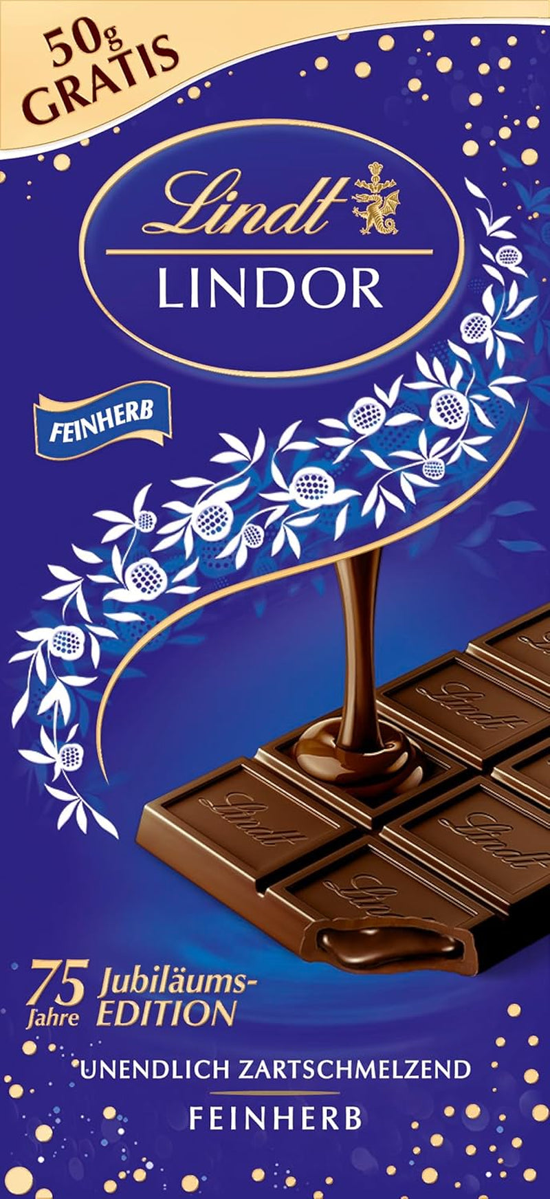 Ciocolată Lindt | Pliculețe LINDOR pentru cheesecake | 137g | 10 bile de ciocolată cu lapte cu umplutură de cheesecake care se topește în gură | Cadou de ciocolată