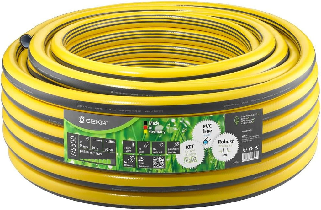 plus furtun de apă WS400 (lungime aprox. 25 metri, construcție furtun cu 5 straturi, materiale de înaltă calitate, rezistent la presiune și stabil dimensional) 13.0210.9