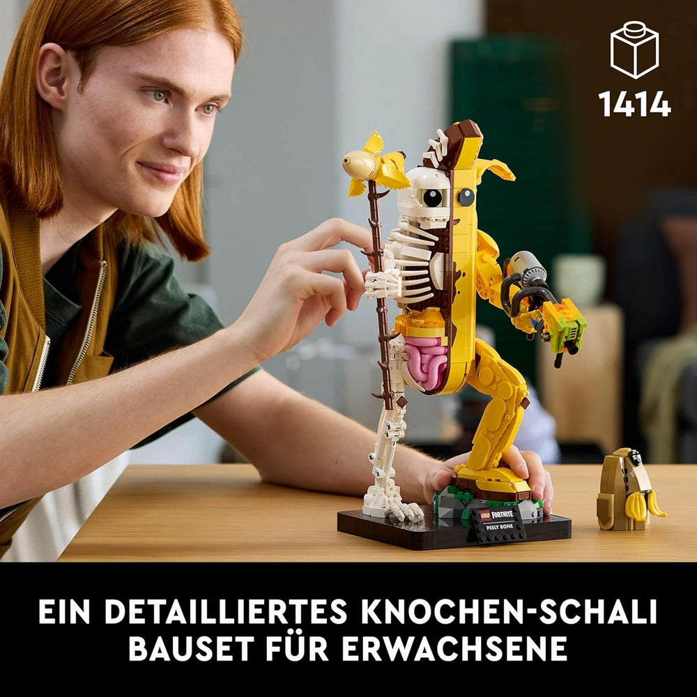 LEGO Fortnite bone shali - Inclusiv aruncător de vopsea și târnăcop pentru bătut boluri - Obiect de colecție pentru fanii jocurilor video - Set de construcție pentru adulți ca decor pentru casă sau birou - 77072 Seturi de constructie Besuche den LEGO-Store