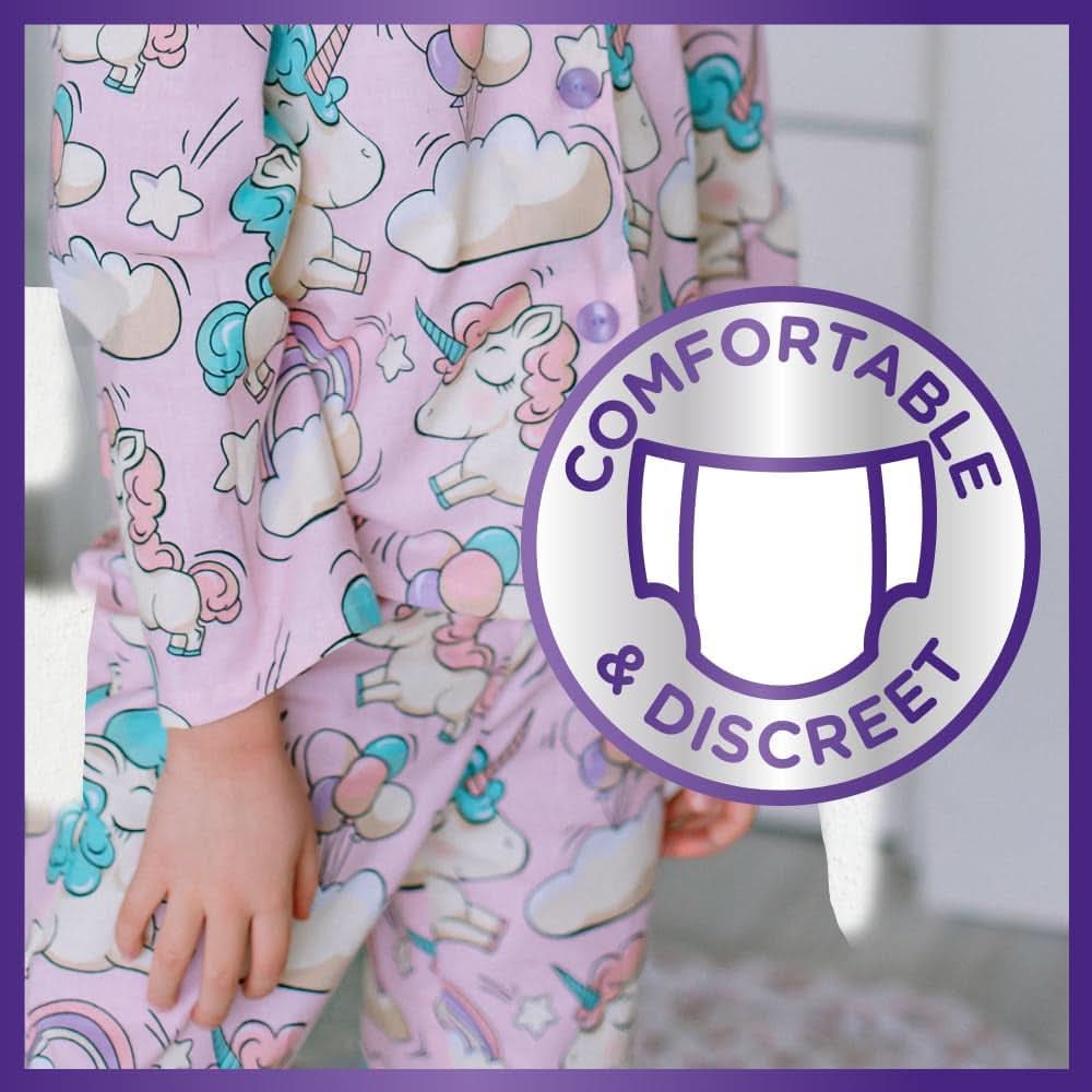 Scutece de noapte Huggies, pentru fete 8-15 ani (27-57 kg), foarte absorbante, 9 piese (pachet de 2) Mama si Copilul Naty Shop