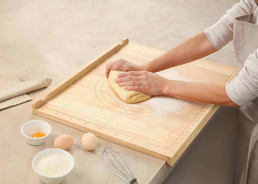 Placa de aluat Tescoma DELÍCIA 55 x 45 cm, din lemn