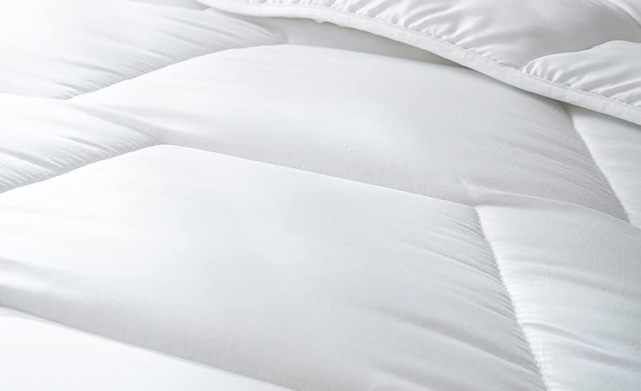 Abeil Husă de plapumă Acaristop cu efect împotriva acarienilor și antibacterian, poliester, alb, 220 X 240 cm Plapumi si pilote Naty Shop