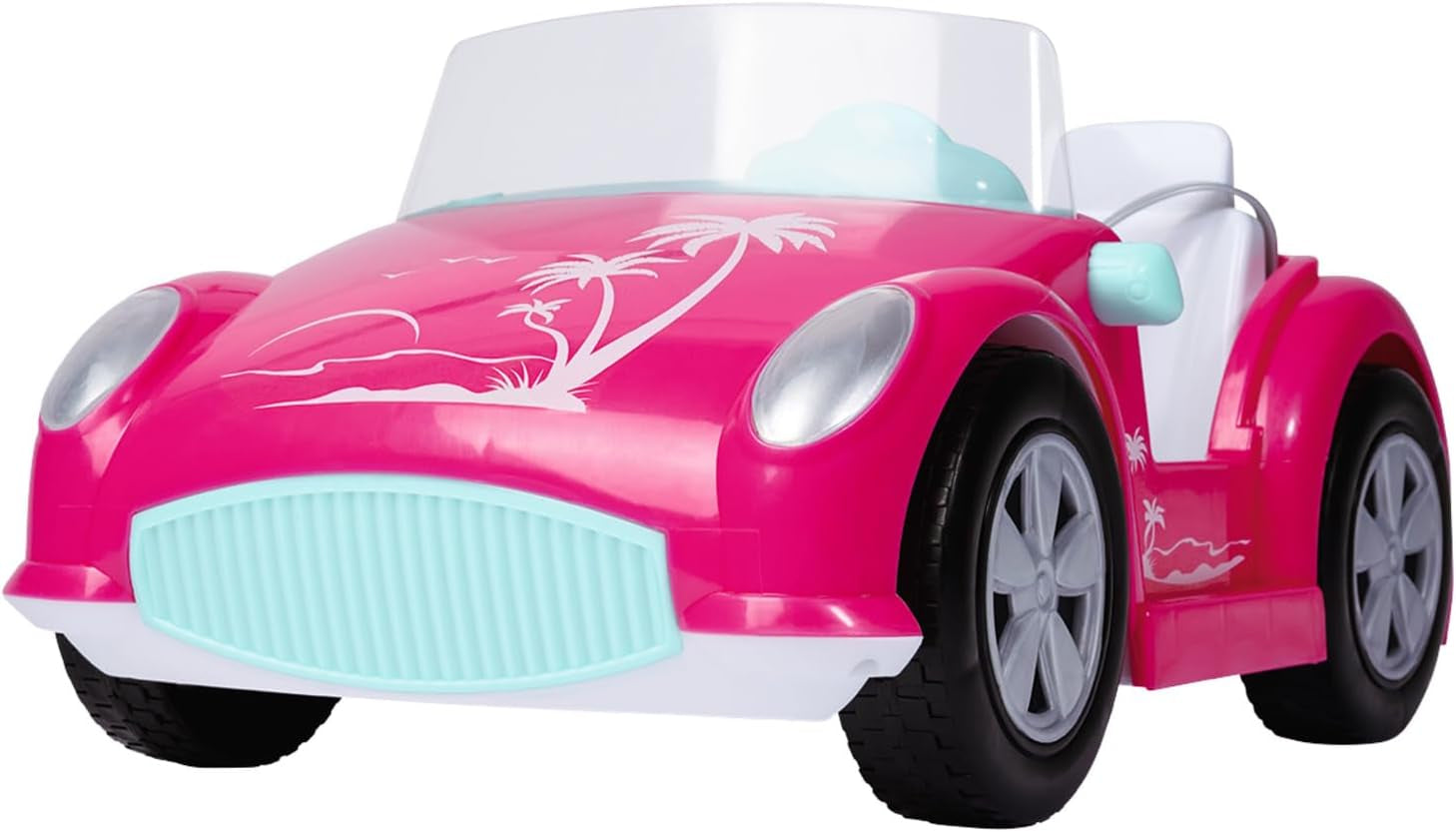 Simba Steffi Love Beach Car, Spielpuppe im coolen Sommeroutfit mit Strandbuggy, 29cm, ab 3 Jahre