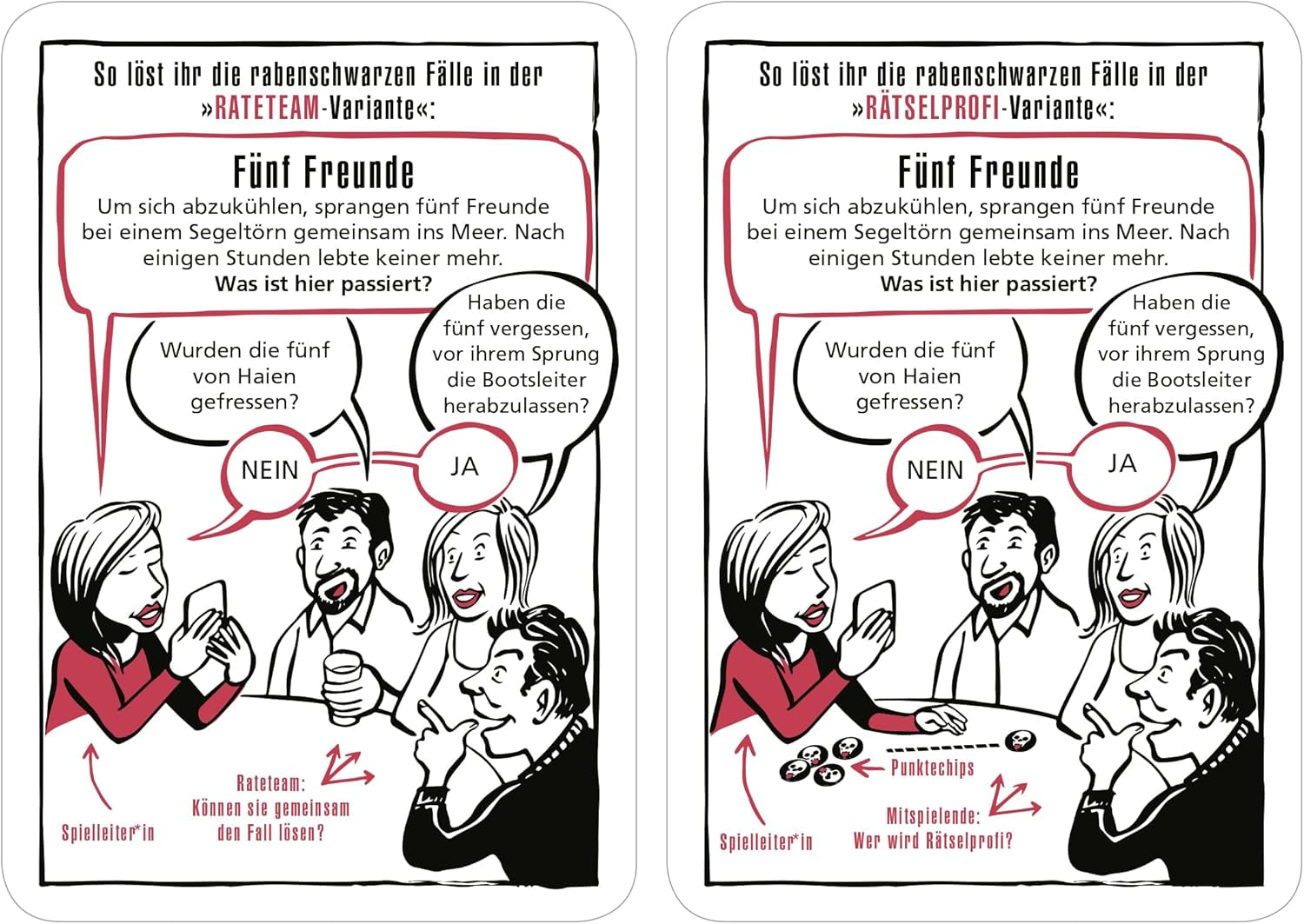 Moise. Black Stories Medicine - 50 de puzzle-uri cu cazuri din lumea medicinei, un joc de cărți despre crime cu variante de joc și jetoane de punctaj, un joc de puzzle pentru adolescenți și adulți.