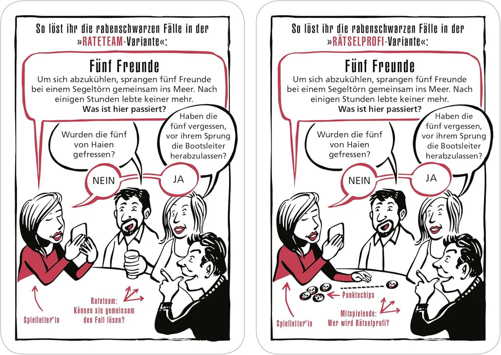 Moise. Black Stories Medicine - 50 de puzzle-uri cu cazuri din lumea medicinei, un joc de cărți despre crime cu variante de joc și jetoane de punctaj, un joc de puzzle pentru adolescenți și adulți.