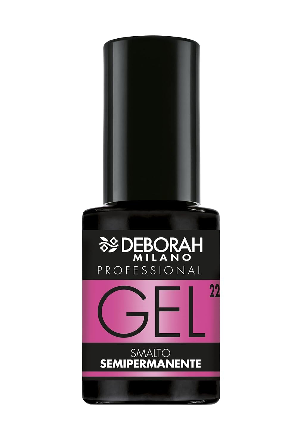 Oja semipermanentă Milano Professional, nr. 21 Burgundy, efect de volumizare, de lungă durată, pentru unghii intense și lucioase, 4,5 ml