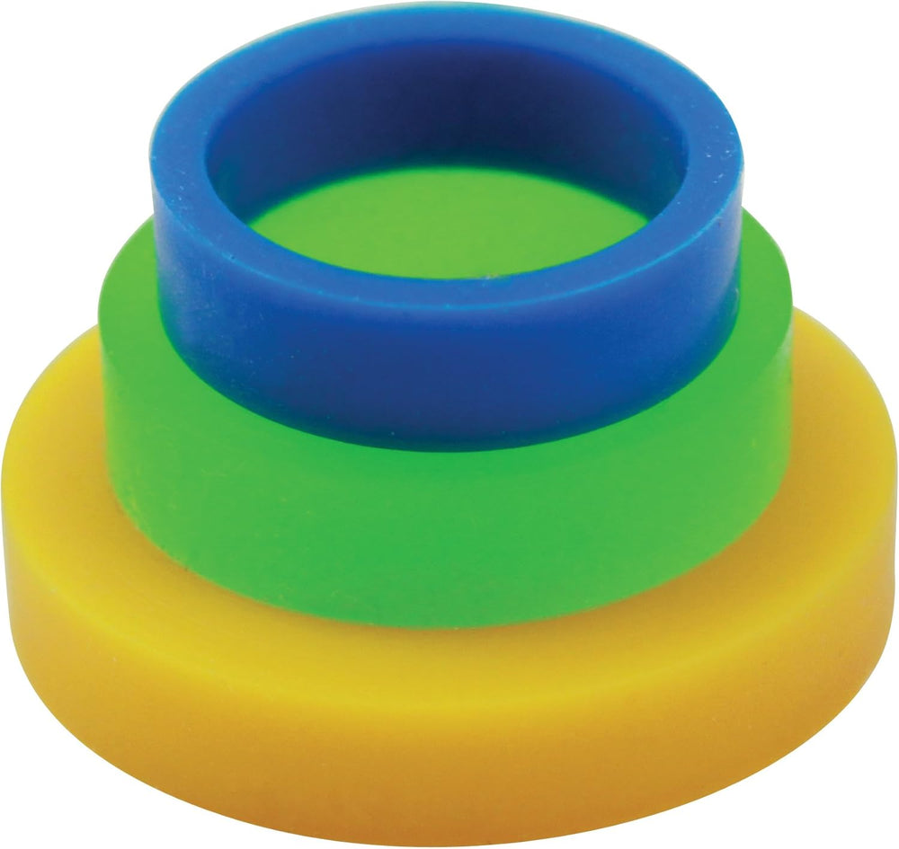 Inele de ghidare pentru sucitor mic, plastic, multicolor, 14 x 9 x 2,05 cm, 8 bucăți