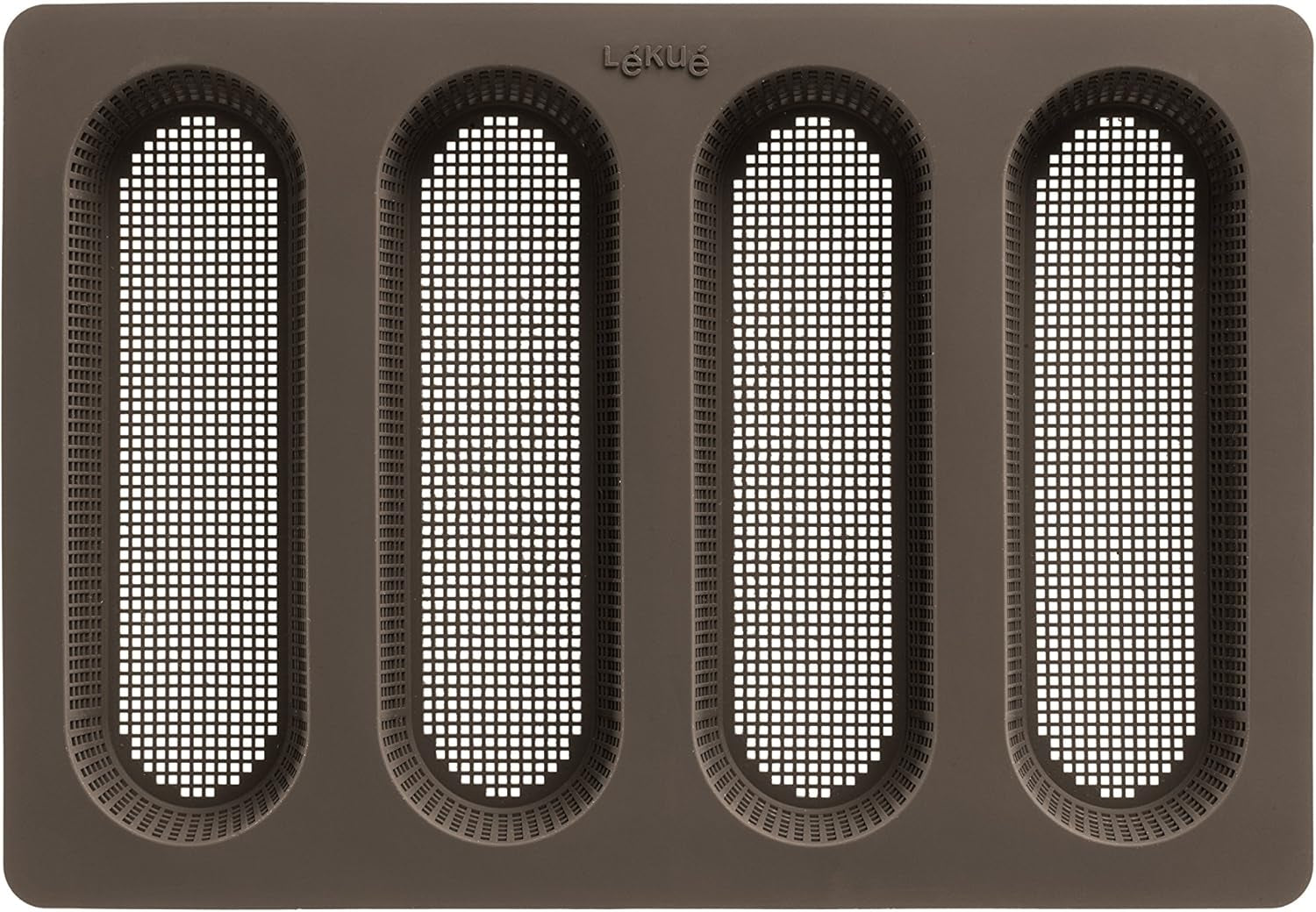 Set de copt pâine Lékué, silicon, maro, 30 x 25 x 15 cm (3000085SURM017)