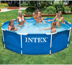 Piscină supraterană Intex 28202GN cu cadru metalic - Ø 305 x 76 cm, albastră