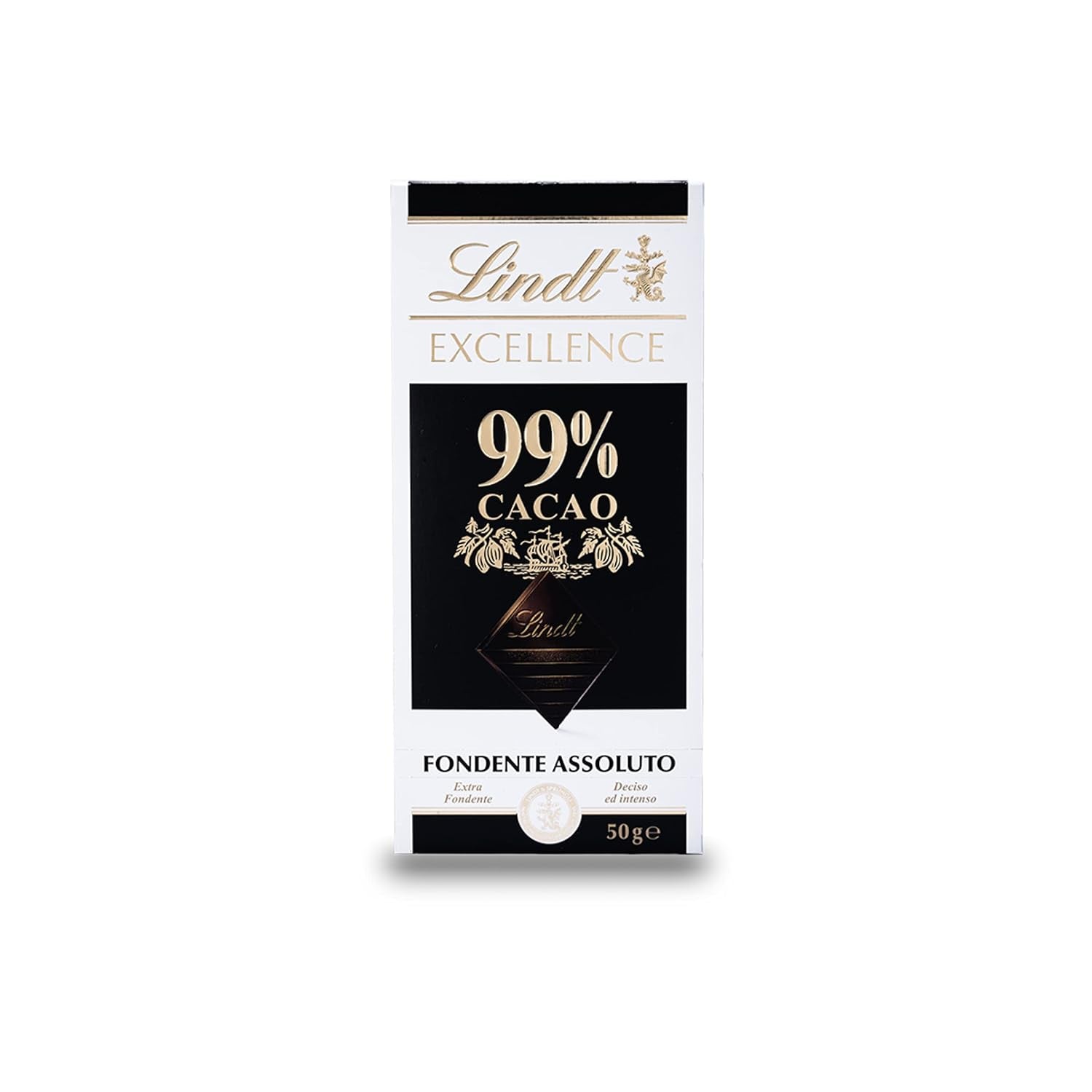 Lindt Ciocolată | Baton EXCELLENCE 85% Cacao | 100g | Ciocolată Extra Neagră | Baton de Ciocolată Vegană