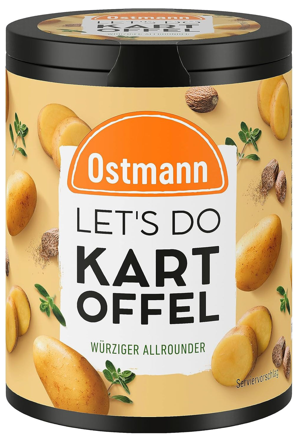 Ostmann Gewürze - Let's Do Fisch Allrounder | Gewürzsalz für Bratfisch, Flammlachs und Meeresfrüchte | Würziger Allrounder mit Senf, Zitrone und Dill | 85 g in recyclebarer Metalldose