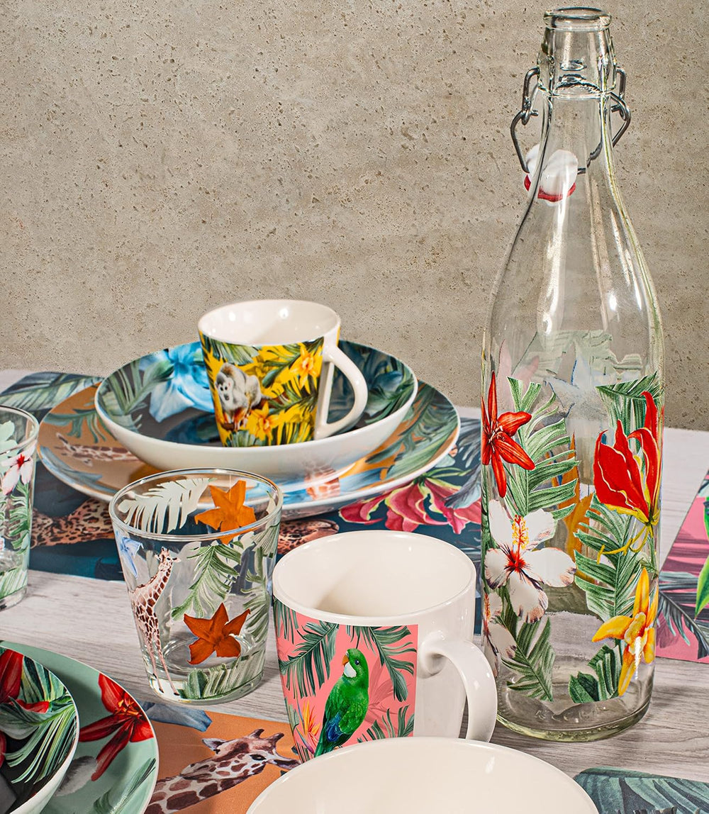 Servizio Tavola 18 Pezzi Exotic In Porcellana