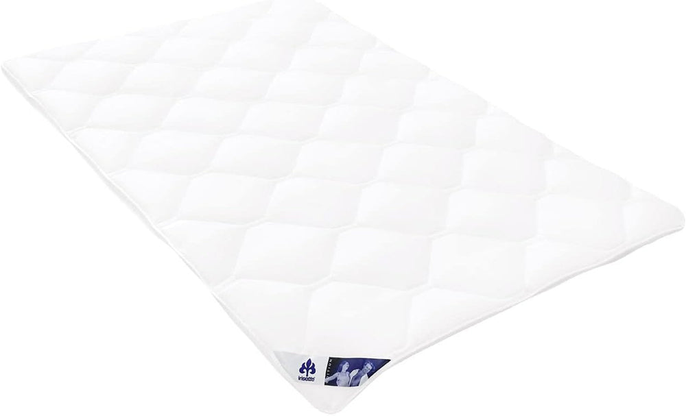 Irisette Edition Plapumă de vară - Made in Germany - Plapumă ușoară pentru vară cu capac din microfibră moale, 155 X 220 cm, certificat Ã-ko-Tex Plapumi si pilote Naty Shop 155 X 220 Plapumă 4-sezoane