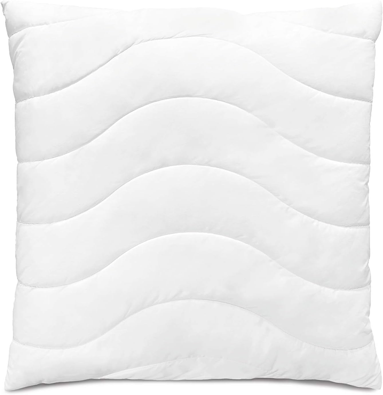 Traumnacht pernă confort cu capac din bumbac pur, pernă certificată Oeko-Tex cu fermoar, 80X80 Cm, Dezvoltat în Germania Perne standard Naty Shop 80 X 80 Cm 1