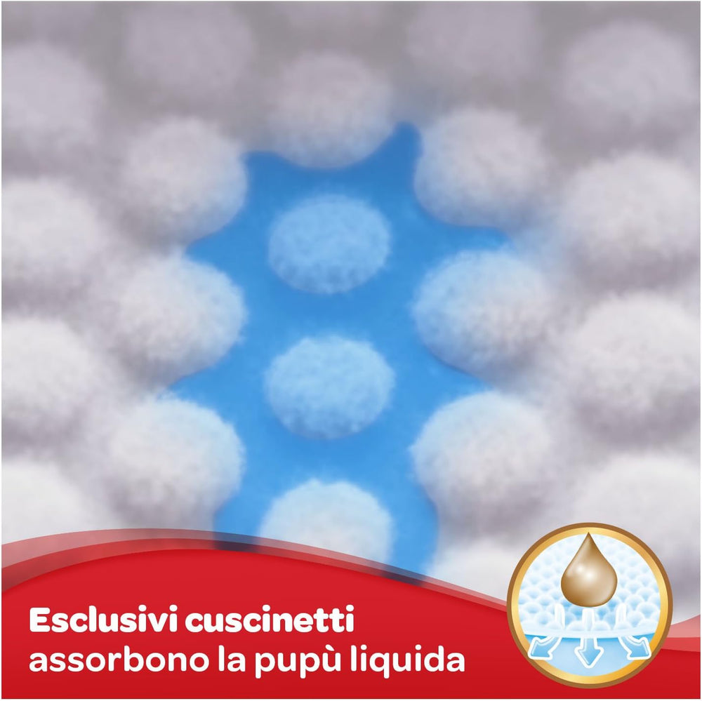 Scutece Huggies Extra Care pentru bebeluși, mărimea 1 (2-5 kg), foarte absorbante, protecție completă, design Disney, 40 buc.