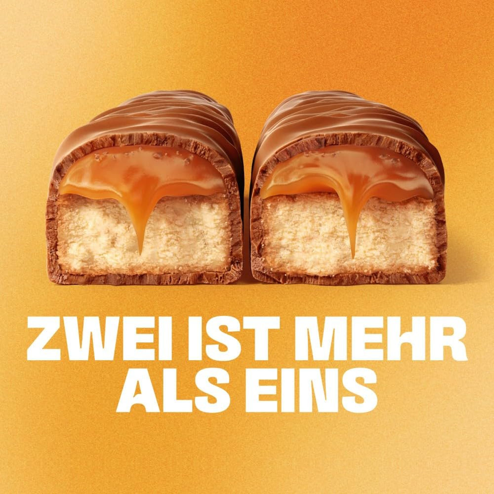 Batoane de ciocolată Twix cu caramel sărat | Pachet vrac de ciocolată | 30 de batoane duble (30 x 46g)