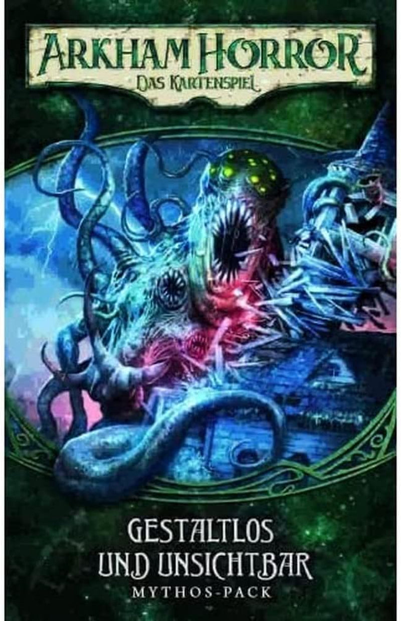 Fantasy Flight Games, Arkham Horror: LCG, Joc de bază, Joc pentru experți, Joc de cărți, 1-4 jucători, Vârste 14+, 45+ minute, Germană, Multicolor, Colorat