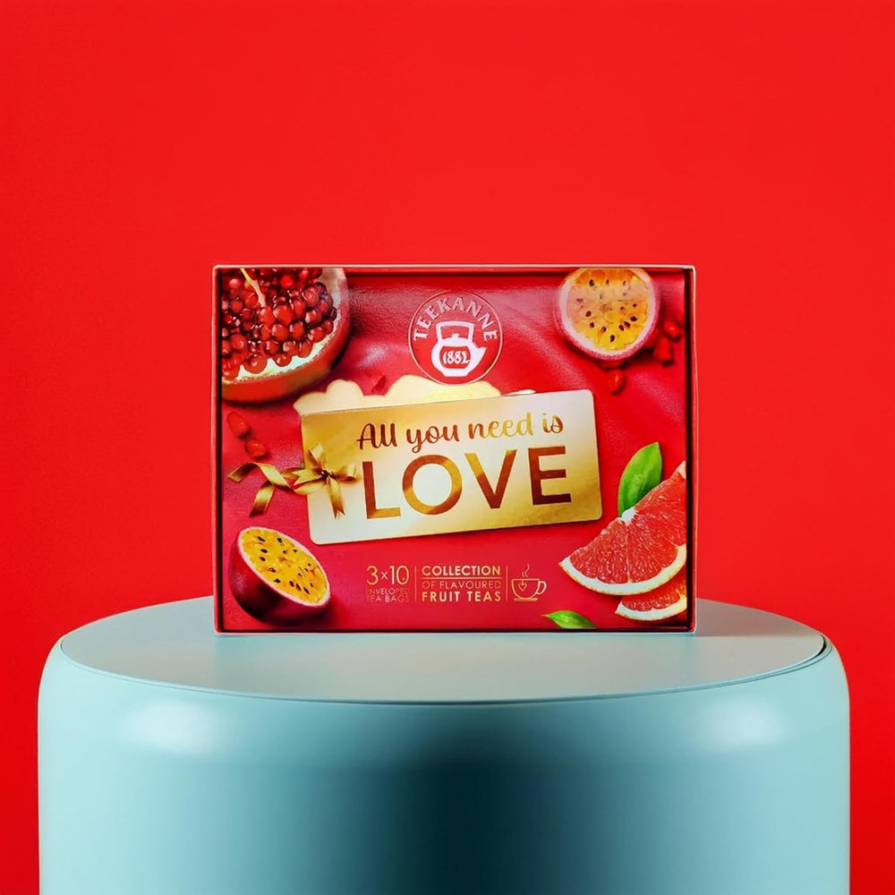 TEEKANNE Love Collection Box Amestec exclusiv de ceai de fructe - 3 X 10 pliculețe - 65 G