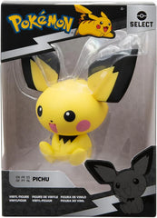 Pokémon Pichu Figurină De Vinil 10 cm - Licențiată Oficial Jazwares, Calitate Înaltă