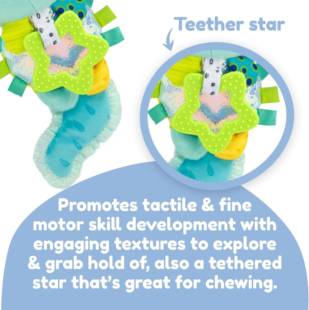 LAMAZE Alise axolotl - Jucărie pentru cărucior Clip & Go - Jucării senzoriale pentru bebeluși - Jucării de învățare timpurie de la 0 la 6 luni - Proiectate de experți pentru nou-născuți - Cadouri de duș pentru copii Jucarii Bebe Naty Shop