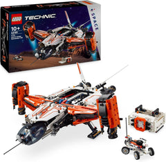 LEGO Technic Vtol transportor spațial LT81, set de construcție spațială, jucărie spațială, navă spațială, set de joacă cu mini-rover, cadou pentru băieți și fete cu vârsta peste 10 ani 42181 Seturi de constructie Besuche den LEGO-Store Singur
