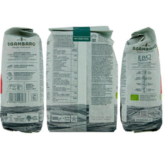 Paste organice Trivelline N.47 - 500g cu făină de spelta, făină de linte și făină de quinoa – Bogate în proteine, sursă de fibre și proteine