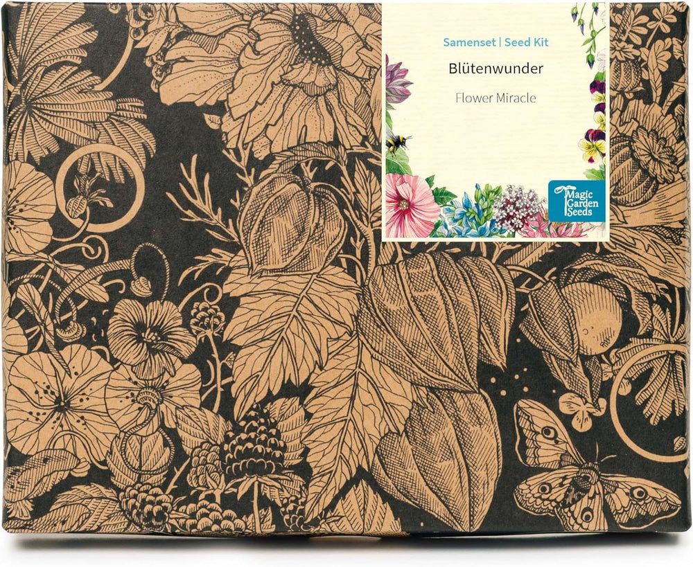 Magic Garden Seeds - Samen-Geschenkset Blütenwunder mit 6 prächtigen alten Blumensorten für den Bauerngarten - Blumensamen alte Sorten - Blumen Samen - Garten Geschenk