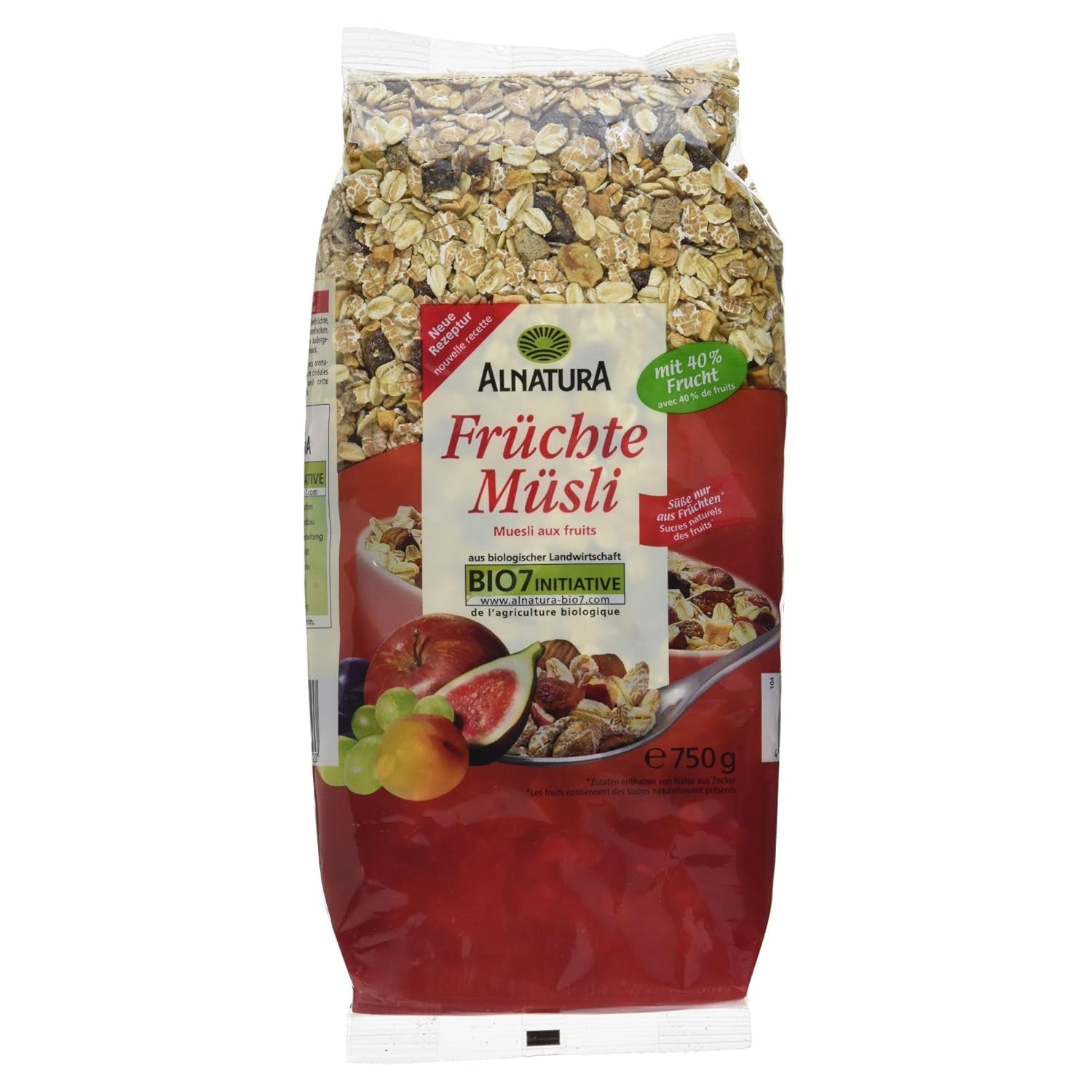 Muesli cu fructe bio, 750g