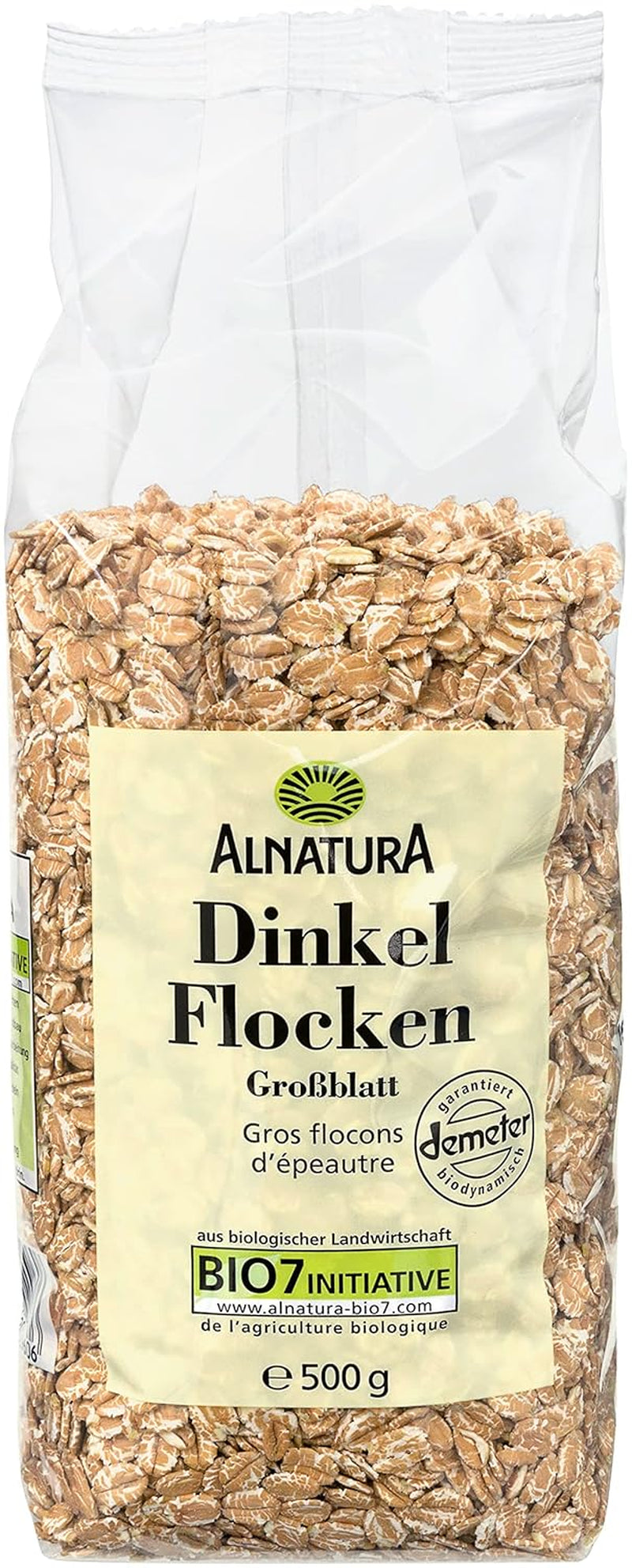 Bio Dinkelflocken Großblatt, 500G Cereale Naty Shop Default Title