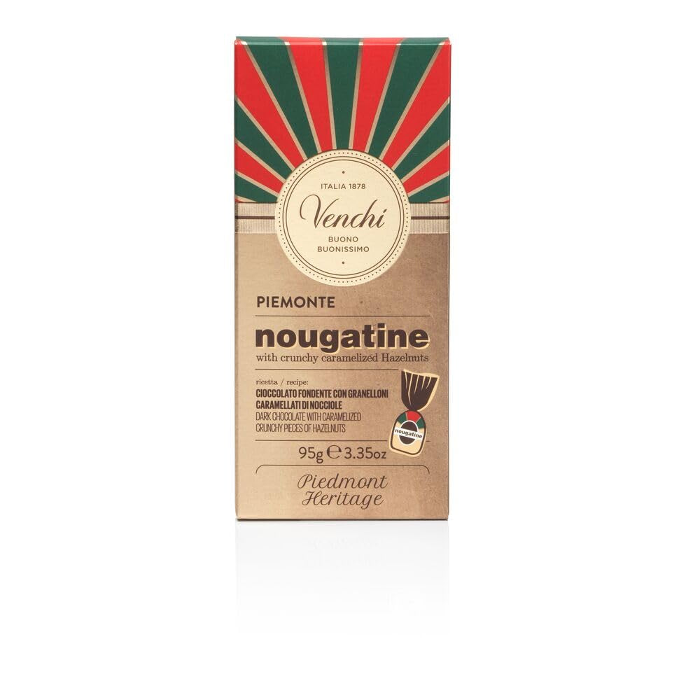 Ciocolată cu lapte Venchi cu alune de pădure piemonteze IGP întregi, 100g – fără gluten