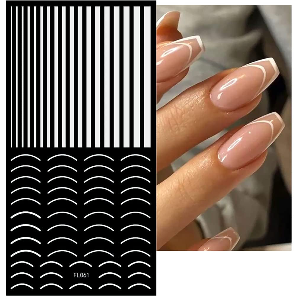 12 foi cu laser sclipici linii autocolante unghii autoadezive autocolante holografice dungi bronz autocolante unghii linie franceză arcuri curbe linii ondulate autocolante unghii accesorii Nail Art