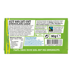 Tony's Chocolonely - Ciocolată neagră cu migdale și sare de mare 90g