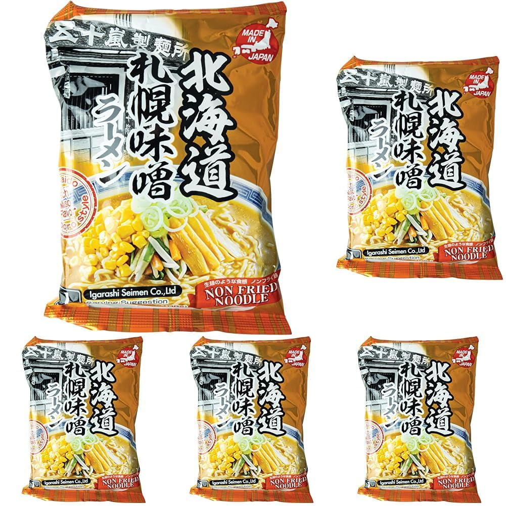 Tăiței, Ramen instant cu sos Miso (Sapporo Miso Ramen) - 1 x 108 g