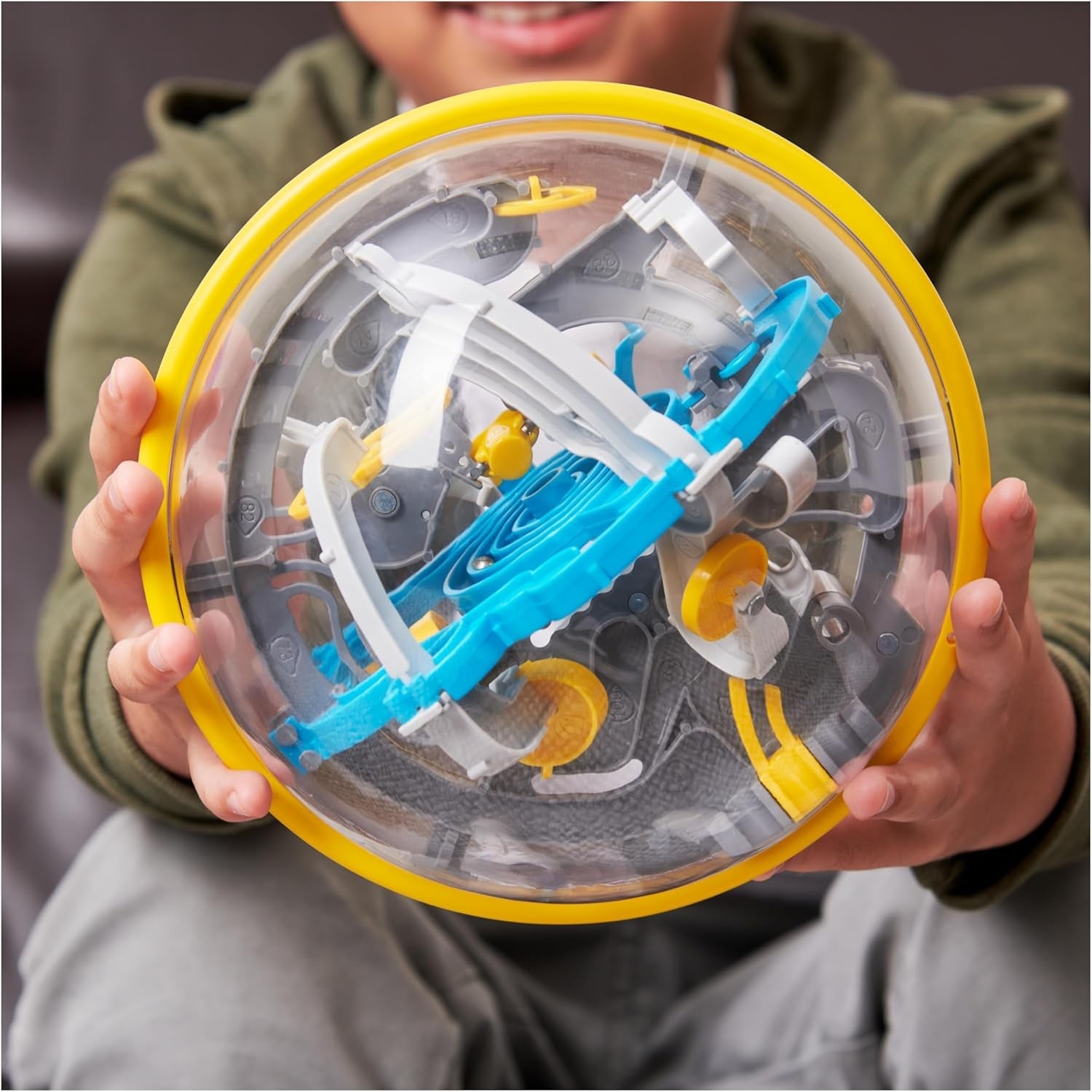 Spin Master Games - Labirint cu bile 3D Perplexus Beast cu 100 de obstacole, joc de răbdare pentru copii de 9 ani și peste și adulți